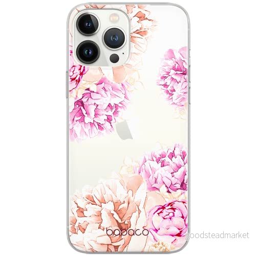 ERT GROUP mobiltelefonfodral för Samsung S21 PLUS originalt och officiellt licensierat Babaco mönster Flowers 001 optimalt anpassad till formen på mobiltelefonen, gedeeltelijk transparant 5903932378894
