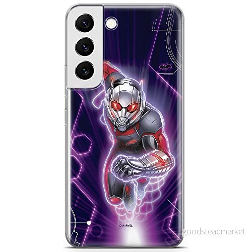 ERT GROUP mobiltelefonfodral för Samsung S22 originalt och officiellt licensierat Marvel mönster Ant Man 001 optimalt anpassad till formen på mobiltelefonen, fodral tillverkad av TPU plast 5904805310867