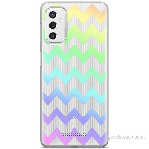 ERT GROUP mobiltelefonfodral för Samsung M52 5G originalt och officiellt licensierat Babaco mönster Zygzak 001 optimalt anpassad till formen på mobiltelefonen, gedeeltelijk transparant 5904805390722