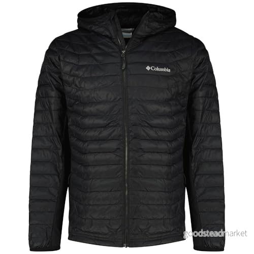 Columbia Powder Pass Hybrid Hooded-jacka för herrar 195982201399