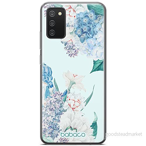 ERT GROUP mobiltelefonfodral för Samsung A02S originalt och officiellt licensierat Babaco mönster Flowers 027 optimalt anpassad till formen på mobiltelefonen, fodral tillverkad av TPU plast 5905131267498
