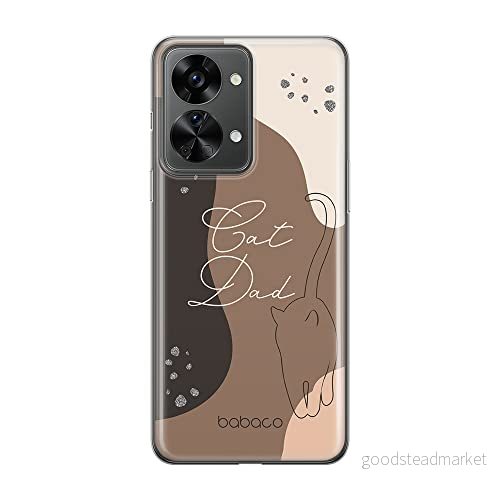 ERT GROUP mobiltelefonfodral för Oneplus NORD 2T 5G originalt och officiellt licensierat Babaco mönster Cats 010 optimalt anpassad till formen på mobiltelefonen, fodral tillverkad av TPU plast 5905511275518