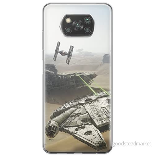 ERT GROUP mobiltelefonfodral för Xiaomi POCOPHONE X3 originalt och officiellt licensierat Star Wars mönster 008 optimalt anpassad till formen på mobiltelefonen, fodral tillverkad av TPU plast 5903537128399