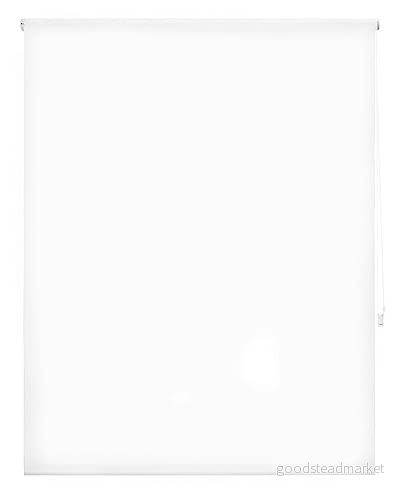 Decorblind Estor Genomskinlig rullningsbar slät, Mätning Estor: 80x175 Bredd x Längd/Mätning Tyg Vanlig: 77x170 Translucent Färg Vit Optisk enkel installation på vägg eller tak 8434363537057