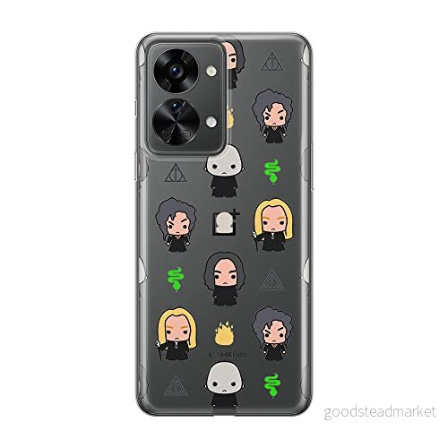 ERT GROUP mobiltelefonfodral för Oneplus NORD 2T 5G originalt och officiellt licensierat Harry Potter mönster 246 optimalt anpassad till formen på mobiltelefonen, gedeeltelijk transparant 5905511276119