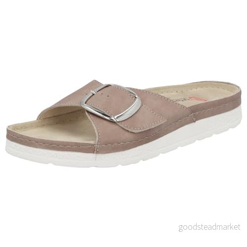 Berkemann Elvina damtofflor, Sandbeige, 35.5 EU 4049261917203