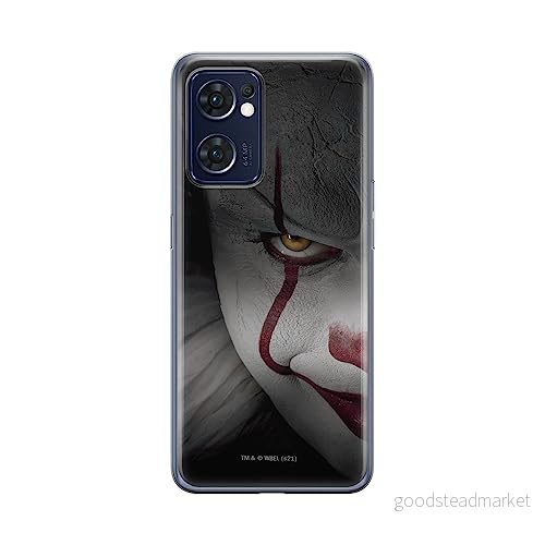ERT GROUP mobiltelefonfodral för Oppo RENO 7 5G originalt och officiellt licensierat Horror mönster It 001 optimalt anpassad till formen på mobiltelefonen, fodral tillverkad av TPU plast 5905511317324
