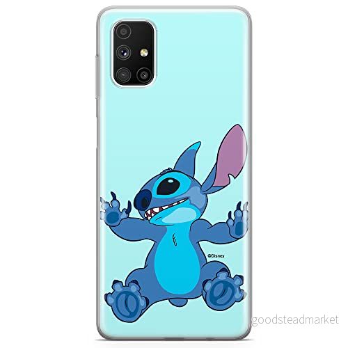 ERT GROUP mobiltelefonfodral för Samsung M51 originalt och officiellt licensierat Disney mönster Stitch 021 optimalt anpassad till formen på mobiltelefonen, fodral tillverkad av TPU plast 5905131246530