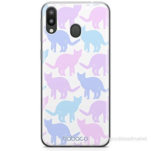 ERT GROUP mobiltelefonfodral för Samsung M20 originalt och officiellt licensierat Babaco mönster Cats 011 optimalt anpassad till formen på mobiltelefonen, fodral tillverkad av TPU plast 5905131053671