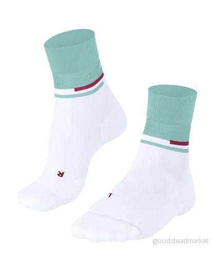 FALKE dam löparstrumpor RU kompression stabilizing W SO Lyocell funktionellt material med 1 par, vit (White 2001), 3536 4067112673399