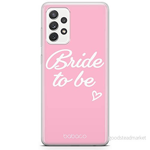 ERT GROUP mobiltelefonfodral för Samsung A33 5G originalt och officiellt licensierat Babaco mönster Bride to be 001 Vit optimalt anpassad till formen på mobiltelefonen, fodral tillverkad av TPU plast 5904805767760
