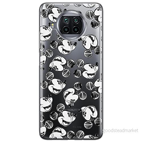 ERT GROUP mobiltelefonfodral för Xiaomi REDMI NOTE 9T originalt och officiellt licensierat Disney mönster Mickey 025 optimalt anpassad till formen på mobiltelefonen, gedeeltelijk transparant 5904805646911