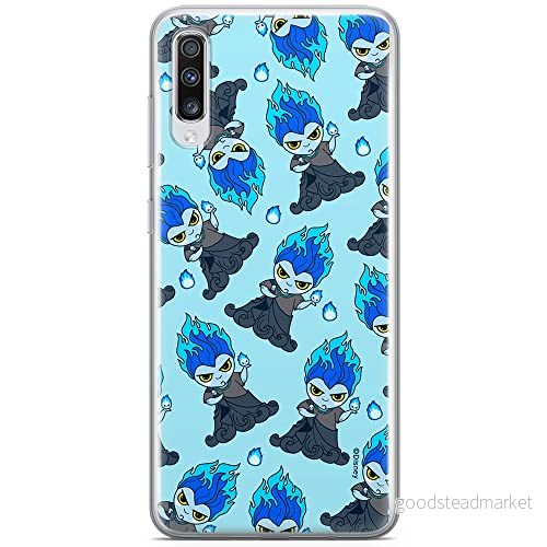 ERT GROUP mobiltelefonfodral för Samsung A70 originalt och officiellt licensierat Disney mönster Hades 002 optimalt anpassad till formen på mobiltelefonen, fodral tillverkad av TPU plast 5905131421210