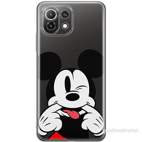 ERT GROUP mobiltelefonfodral för Xiaomi 11 LITE 4G / 5G originalt och officiellt licensierat Disney mönster Mickey 052 optimalt anpassad till formen på mobiltelefonen, gedeeltelijk transparant 5905795033880