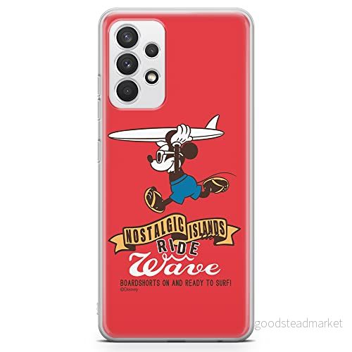 ERT GROUP mobiltelefonfodral för Samsung A32 4G LTE originalt och officiellt licensierat Disney mönster Mickey 008 optimalt anpassad till formen på mobiltelefonen, fodral tillverkad av TPU plast 5903040468562