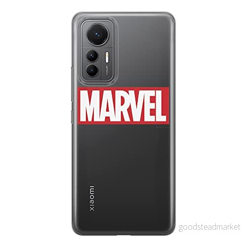 ERT GROUP mobiltelefonfodral för Xiaomi 12 LITE originalt och officiellt licensierat Marvel mönster 006 optimalt anpassad till formen på mobiltelefonen, gedeeltelijk transparant 5905511502591