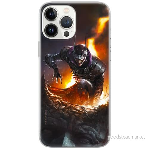 ERT GROUP mobiltelefonfodral för Samsung A01 originalt och officiellt licensierat DC mönster Batman Who Laughs 001 optimalt anpassad till formen på mobiltelefonen, fodral tillverkad av TPU plast 5904805431432