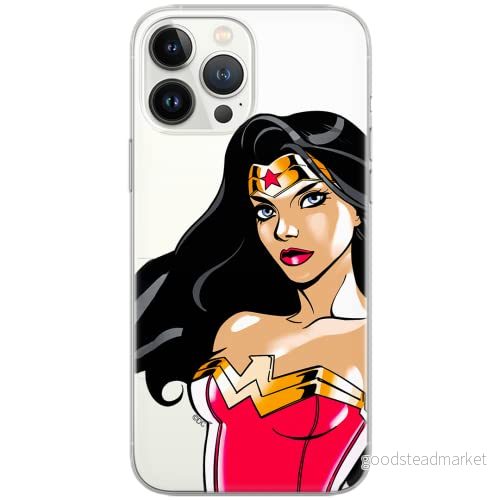 ERT GROUP mobiltelefonfodral för Samsung A02S originalt och officiellt licensierat DC mönster Wonder Woman 004 optimalt anpassad till formen på mobiltelefonen, gedeeltelijk transparant 5903040236178