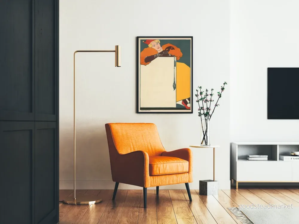 Vintageposter Dame i hatt av galning - Bild 2