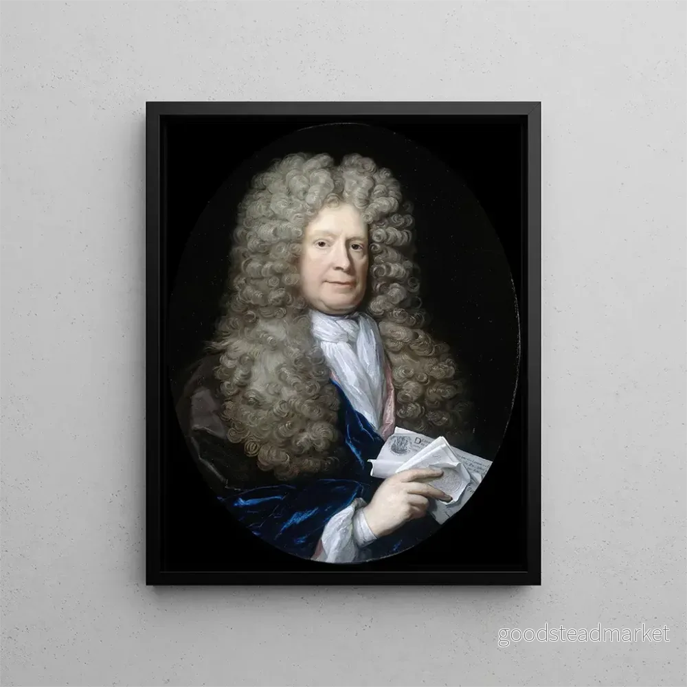 Målning Portrait de Pieter van de Poel - Arnold Boonen | Konsttryck