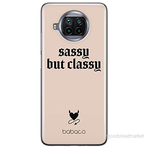 ERT GROUP mobiltelefonfodral för Xiaomi MI 10T LITE/REDMI NOTE 9 PRO 5G originalt och officiellt licensierat Babaco mönster Sassy but classy 001, fodral tillverkad av TPU plast 5903932883879