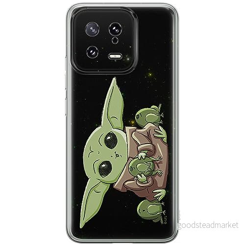 ERT GROUP mobiltelefonfodral för Xiaomi 13 originalt och officiellt licensierat Star Wars mönster Baby Yoda 014 optimalt anpassad till formen på mobiltelefonen, fodral tillverkad av TPU plast 5905511904722