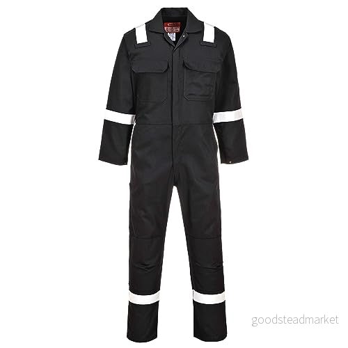 Portwest BIZ5 BizWeld Iona overaller, Size: XX Large, Svart, 1 5036108200931