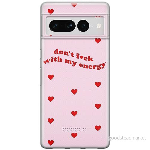 ERT GROUP mobiltelefonfodral för Google PIXEL 7 PRO originalt och officiellt licensierat Babaco mönster My energy 003 optimalt anpassad till formen på mobiltelefonen, fodral tillverkad av TPU plast 5905795168650