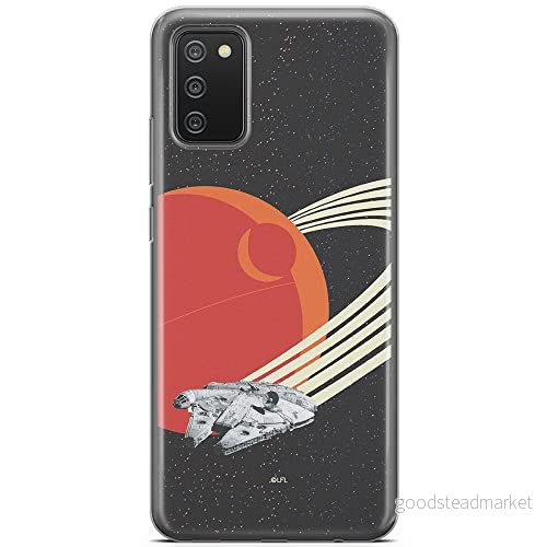 ERT GROUP mobiltelefonfodral för Samsung A02S originalt och officiellt licensierat Star Wars mönster 042 optimalt anpassad till formen på mobiltelefonen, fodral tillverkad av TPU plast 5903040233009