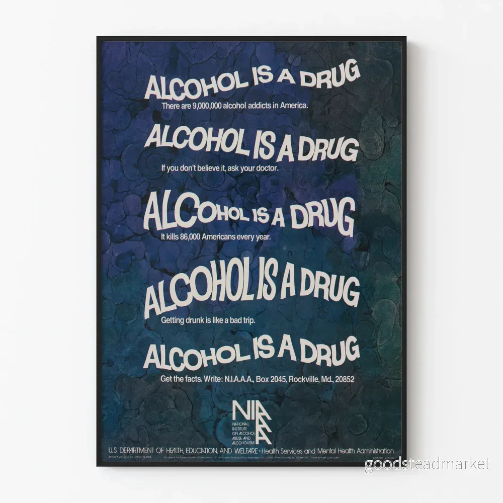 Informationsposter om alkoholens faror
