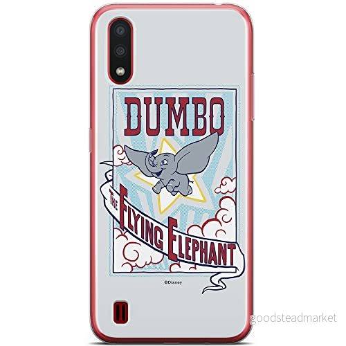 ERT GROUP mobiltelefonfodral för Samsung A01 originalt och officiellt licensierat Disney mönster Dumbo 002 optimalt anpassad till formen på mobiltelefonen, fodral tillverkad av TPU plast 5904805429774
