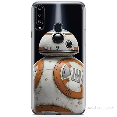 ERT GROUP mobiltelefonfodral för Samsung A20S originalt och officiellt licensierat Star Wars mönster BB 8 002 optimalt anpassad till formen på mobiltelefonen, gedeeltelijk transparant 5904805440106