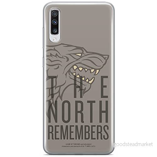 ERT GROUP mobiltelefonfodral för Samsung A70 originalt och officiellt licensierat Game od Thrones mönster of 013 anpassad till formen på mobiltelefonen, fodral tillverkad av TPU plast 5903932680065