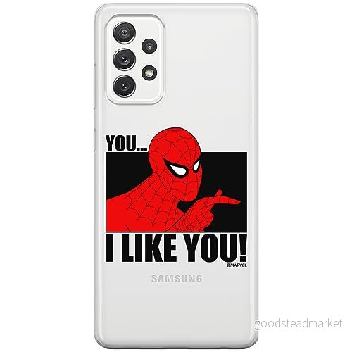 ERT GROUP mobiltelefonfodral för Samsung A33 5G originalt och officiellt licensierat Marvel mönster Spider Man 034 optimalt anpassad till formen på mobiltelefonen, gedeeltelijk transparant 5905795010287