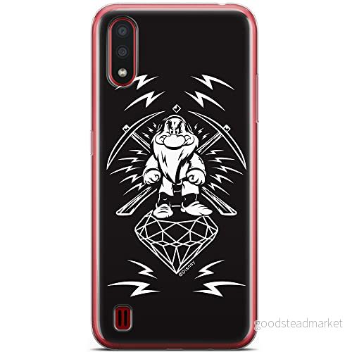 ERT GROUP mobiltelefonfodral för Samsung A01 originalt och officiellt licensierat Disney mönster Grumpy 001 optimalt anpassad till formen på mobiltelefonen, fodral tillverkad av TPU plast 5904805429842