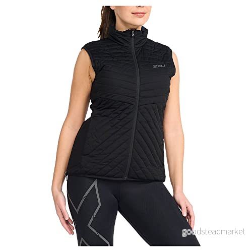 2XU Dam Ignition Insulation Vest jacka, svart/midnight, XS, Svart/midnatt, XS 9336340875734 2XU Dam Ignition Insulation Vest jacka, svart/midnight, XS, Svart/midnatt, XS 9336340875734