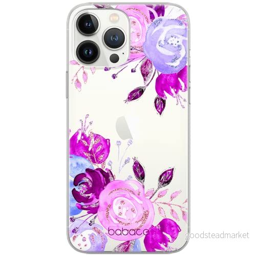 ERT GROUP mobiltelefonfodral för Apple Iphone 11 PRO originalt och officiellt licensierat Babaco mönster Flowers 005 Vit optimalt anpassad till formen på mobiltelefonen, gedeeltelijk transparant 5904805385650