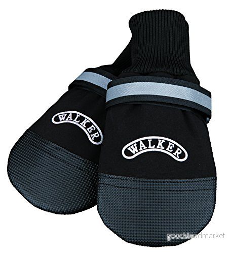 Trixie Walker Care Comfort Protective Boots (Black, Size Large, 2 pcs) 4011905194738