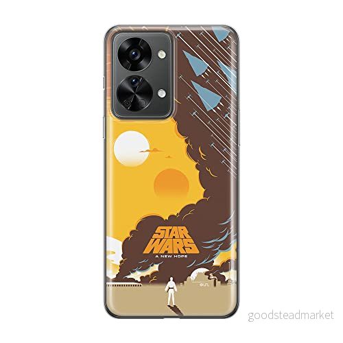 ERT GROUP mobiltelefonfodral för Oneplus NORD 2T 5G originalt och officiellt licensierat Star Wars mönster 027 optimalt anpassad till formen på mobiltelefonen, fodral tillverkad av TPU plast 5905511268459