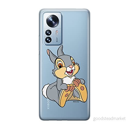 ERT GROUP mobiltelefonfodral för Xiaomi 12 PRO originalt och officiellt licensierat Disney mönster Thumper 002 optimalt anpassad till formen på mobiltelefonen, gedeeltelijk transparant 5905511527648