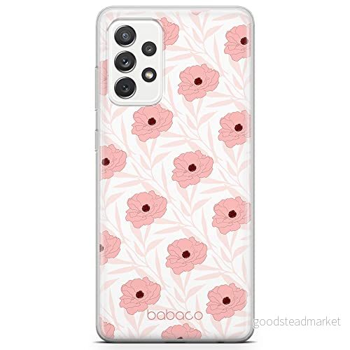 ERT GROUP mobiltelefonfodral för Samsung A72 5G originalt och officiellt licensierat Babaco mönster Flowers 017 optimalt anpassad till formen på mobiltelefonen, fodral tillverkad av TPU plast 5903932628081