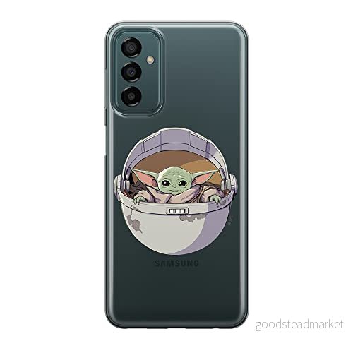 ERT GROUP mobiltelefonfodral för Samsung M13 4G/M23 5G/F23 originalt och officiellt licensierat Star Wars mönster Baby Yoda 026 anpassad till formen på mobiltelefonen, gedeeltelijk transparant 5905511366001