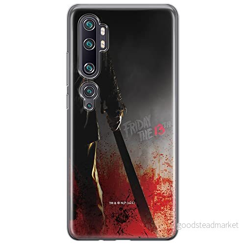 ERT GROUP mobiltelefonfodral för Xiaomi MI NOTE 10 / PRO originalt och officiellt licensierat Horror mönster Friday the 13th 012, fodral tillverkad av TPU plast 5905511108403