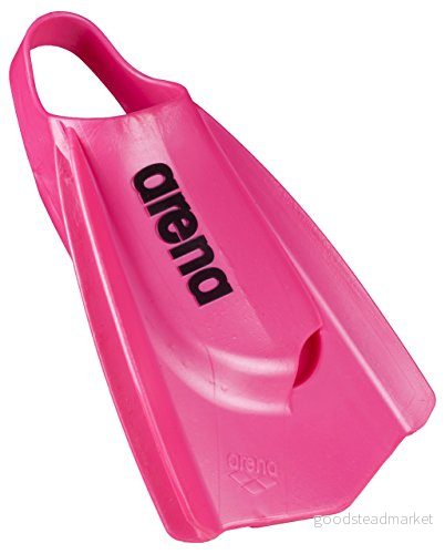 arena Powerfin Pro Swim Training Fins, Pink, Size 12.5 13 3468335293158