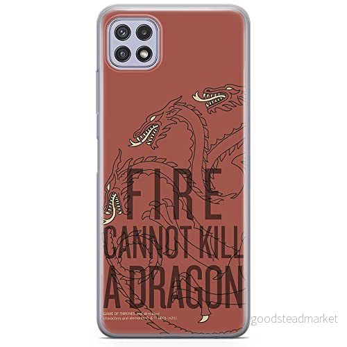 ERT GROUP mobiltelefonfodral för Samsung A22 5G originalt och officiellt licensierat Game od Thrones mönster of 015 anpassad till formen på mobiltelefonen, fodral tillverkad av TPU plast 5903932827446