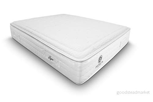 Duérmete Online Premium Leyre Pocket Springs Madrass, Visco Fasthet och anpassningsförmåga Höjd 30cm Thermoclima Tyg, Minnesskum, Vit, 150 x 180 8445355007168