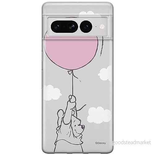 ERT GROUP mobiltelefonfodral för Google PIXEL 7 PRO originalt och officiellt licensierat Disney mönster Winnie the Pooh & Friends 013, fodral tillverkad av TPU plast 5905795161958