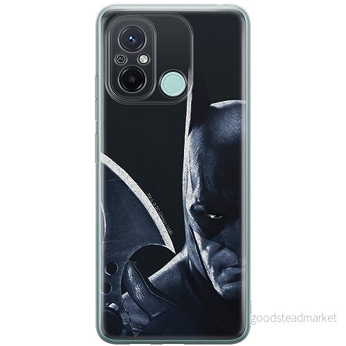ERT GROUP mobiltelefonfodral för Xiaomi REDMI 12C/ 11A originalt och officiellt licensierat DC mönster Batman 020 optimalt anpassad till formen på mobiltelefonen, fodral tillverkad av TPU plast 5905511854287