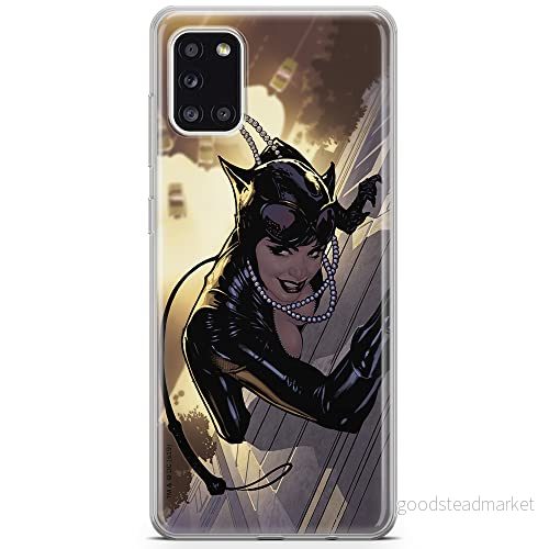 ERT GROUP mobiltelefonfodral för Samsung A31 originalt och officiellt licensierat DC mönster Catwoman 006 optimalt anpassad till formen på mobiltelefonen, fodral tillverkad av TPU plast 5903040220382